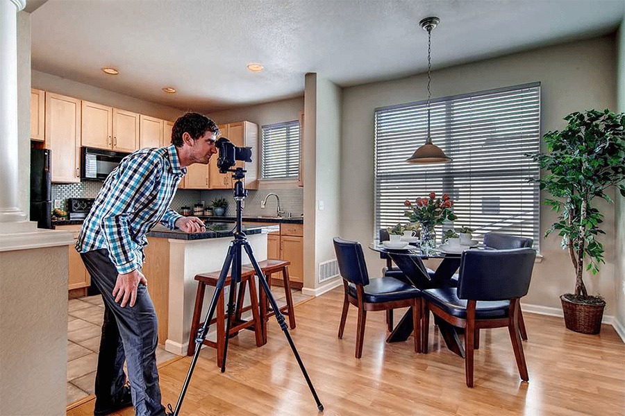 Real estate photography salary is flexible