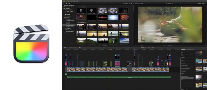 Final Cut Pro - The best drone video editing software for Mac