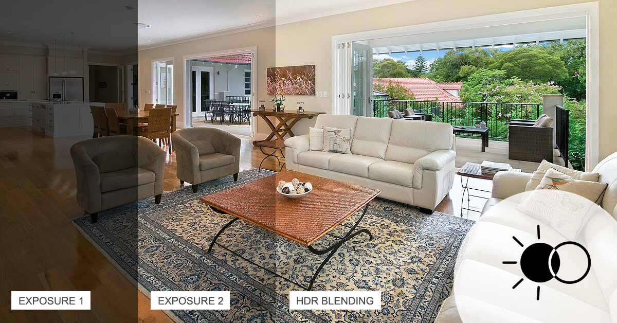 High-quality real estate HDR photography