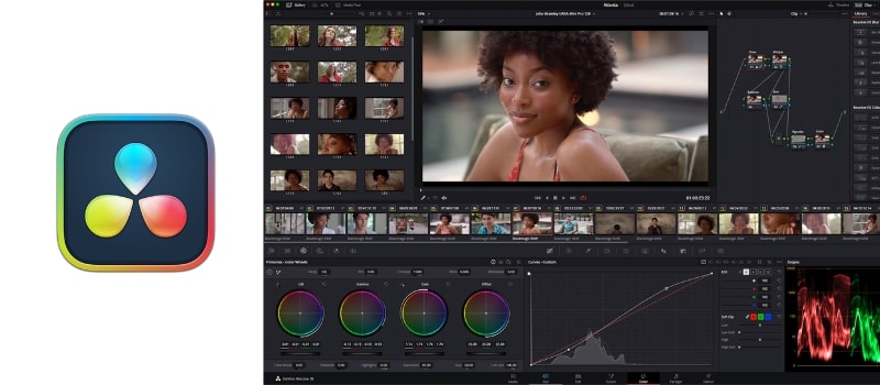 DaVinci Resolve - The best drone video editing software for professionals