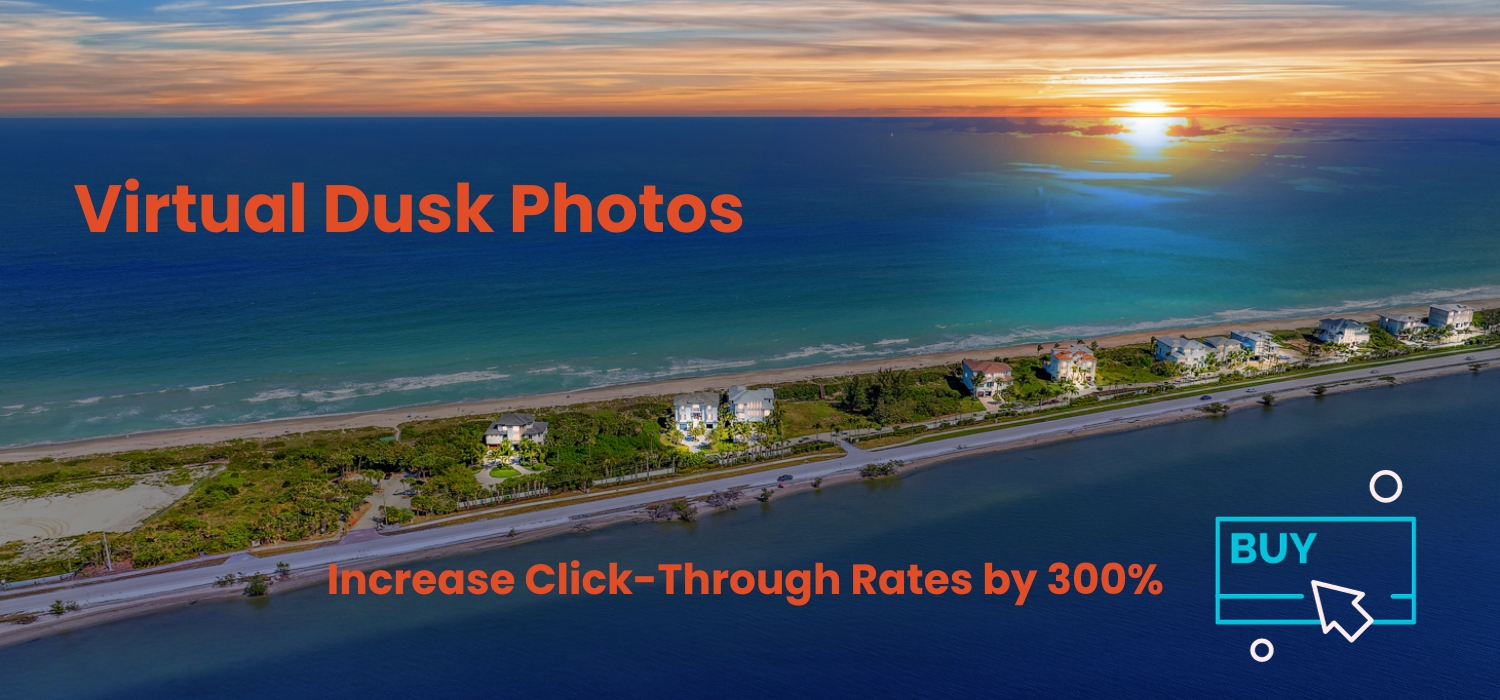 Virtual Dusk Photos Increase Click-Through Rates by 300%
