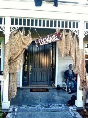 Haunted House Entrance