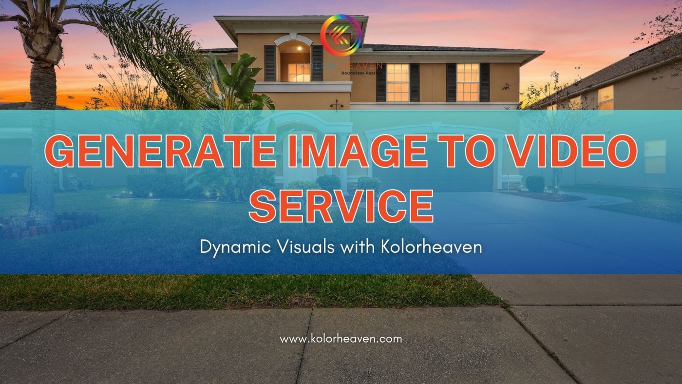 Generate Image to Video